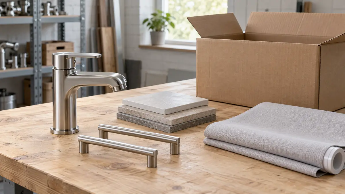 Illustrative image of Can I cancel home fittings bought during a home visit? on a workshop surface.