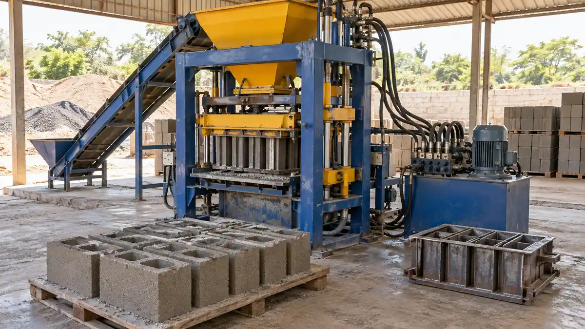 Illustrative image of Block machine quote check before deposit: Ghana on a workshop surface.