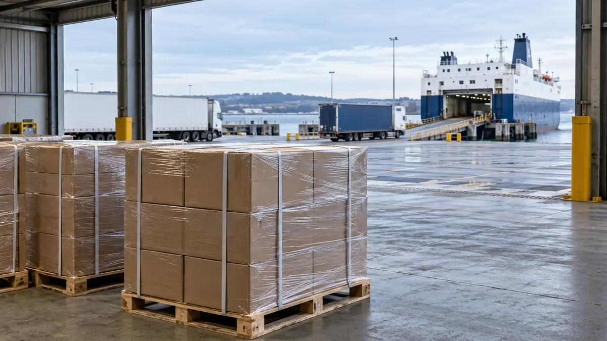 Illustrative image of Can China goods move duty-free from NI to GB? on a workshop surface.