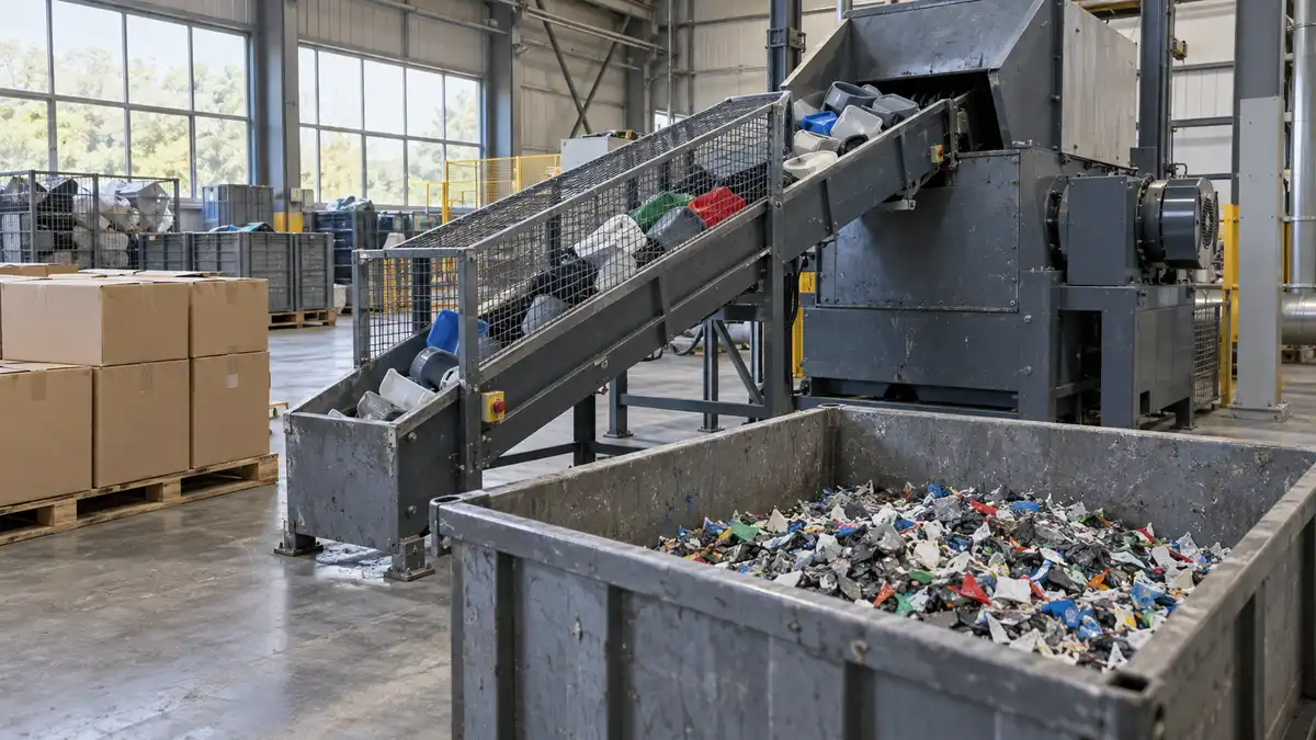 Illustrative image of How to destroy imported goods in the UK on a workshop surface.