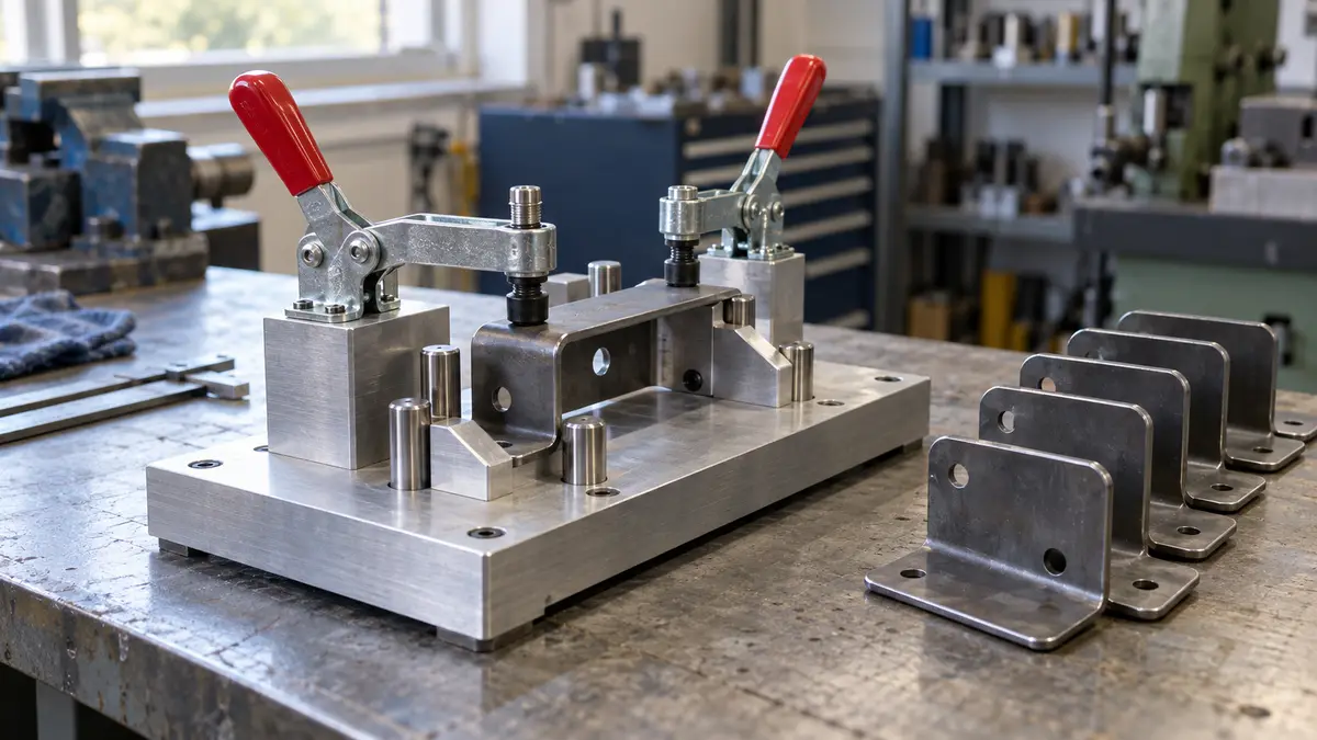 Illustrative image of Is a factory checking jig worth paying for? on a workshop surface.