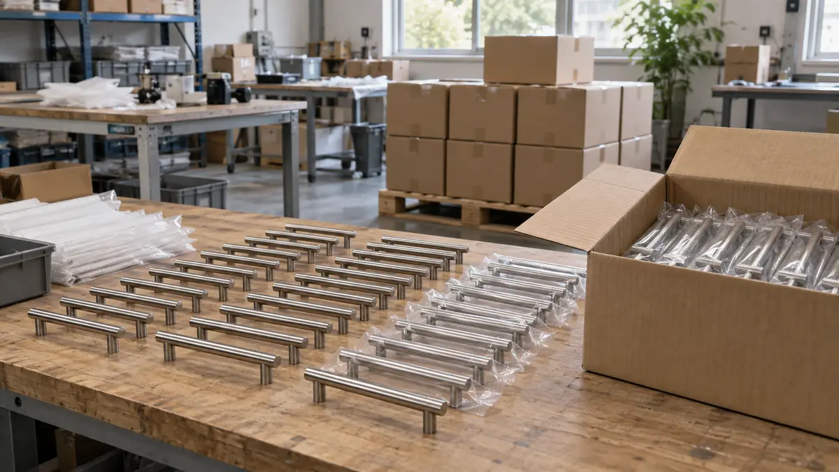Illustrative image of How to check factory order completion on a workshop surface.