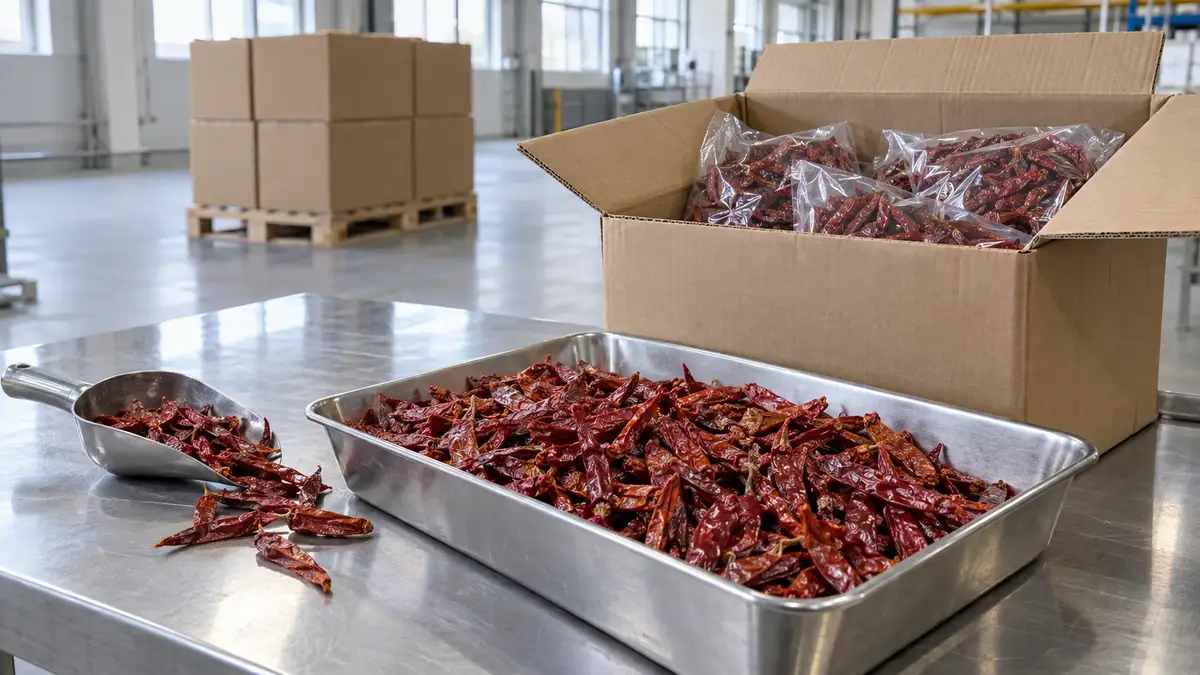 Illustrative image of high-risk food on a workshop surface.