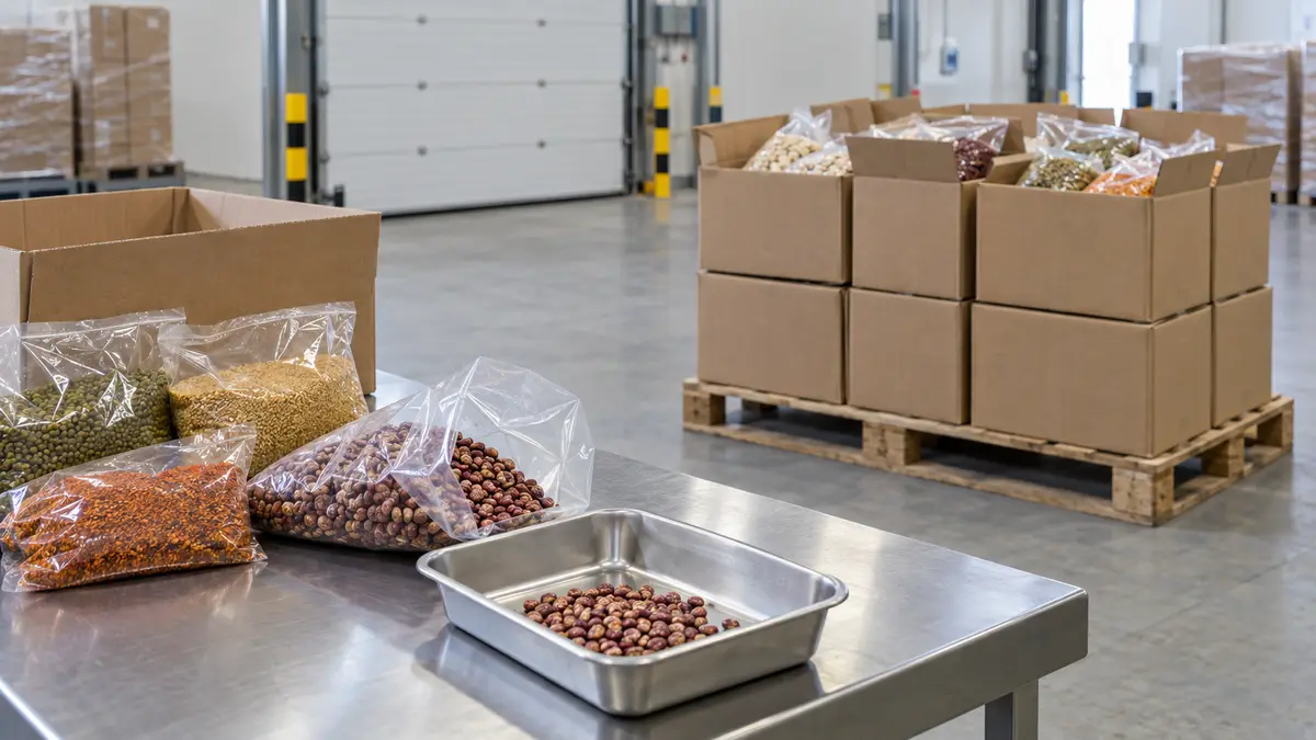 Illustrative image of Food consignment failed UK border checks: what next? on a workshop surface.