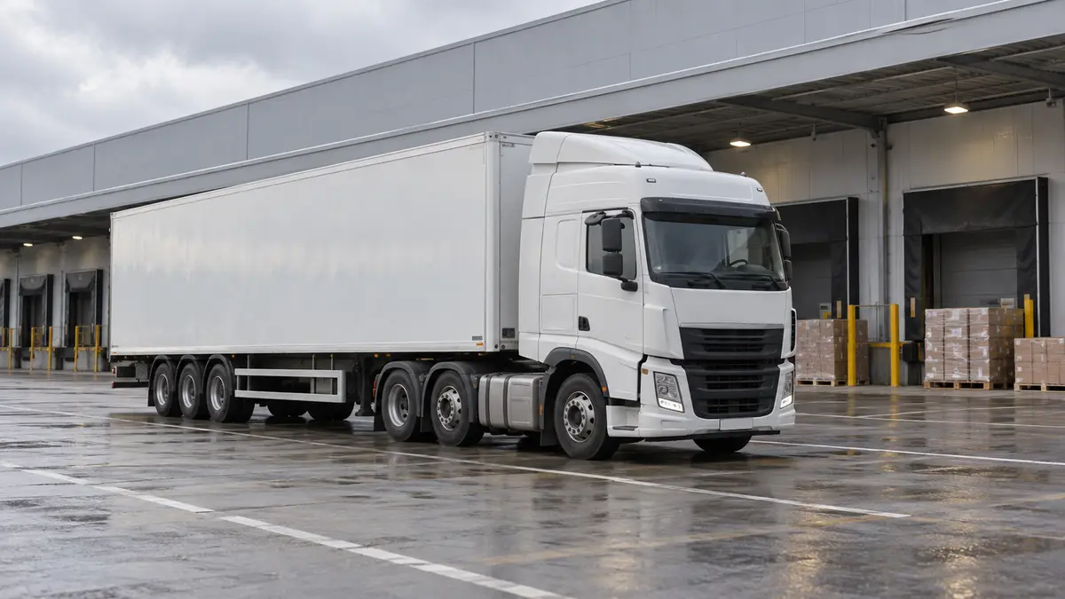 Illustrative image of Haulier will miss a retailer delivery slot: what now? on a workshop surface.