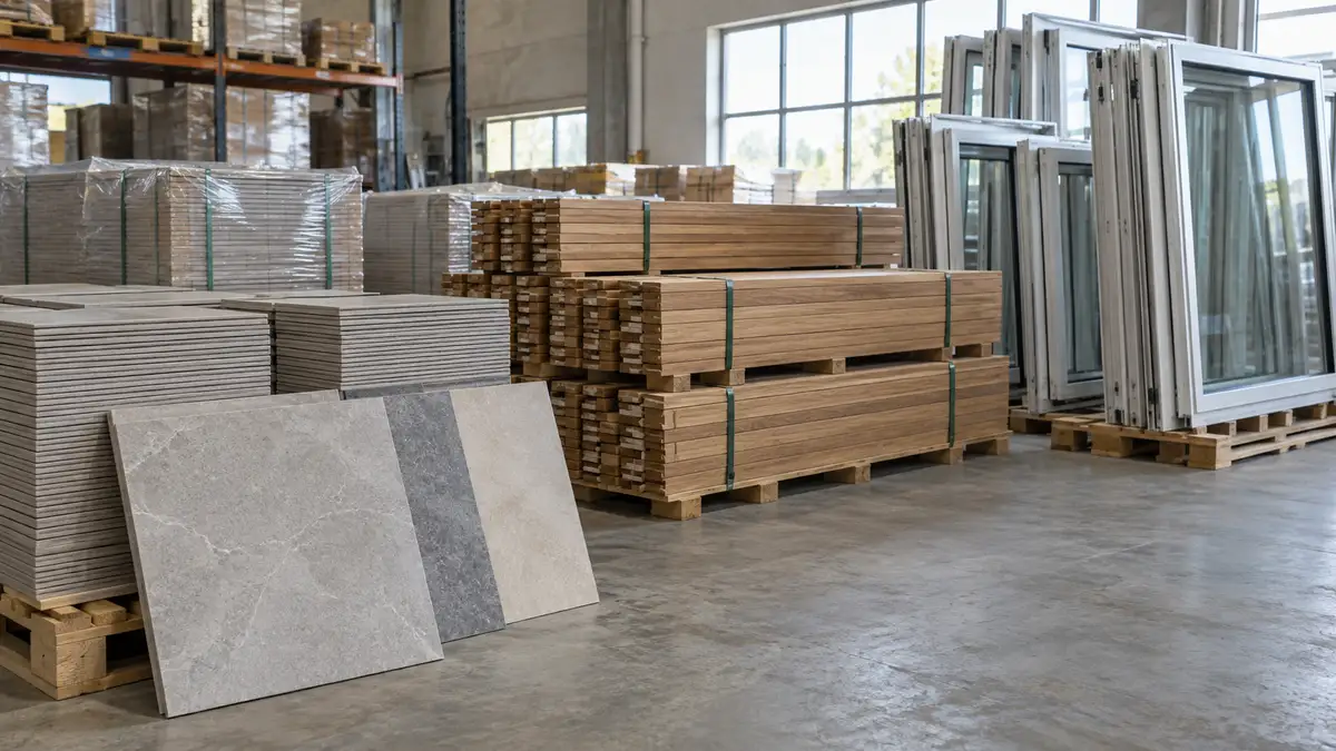 Illustrative image of Can I reclaim VAT on China self-build materials? on a workshop surface.