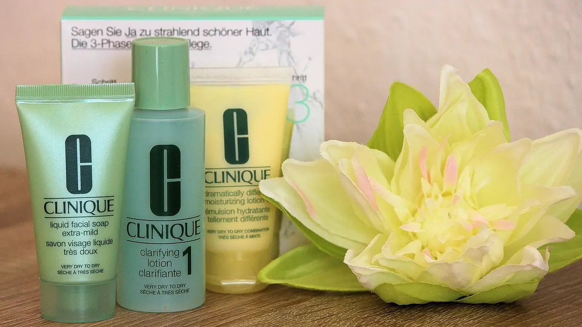 Cosmetic creams in tubes.