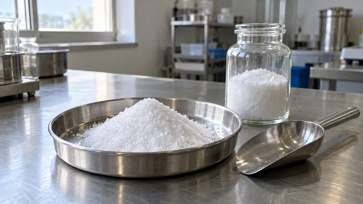 Illustrative image of imidazole on a workshop surface.