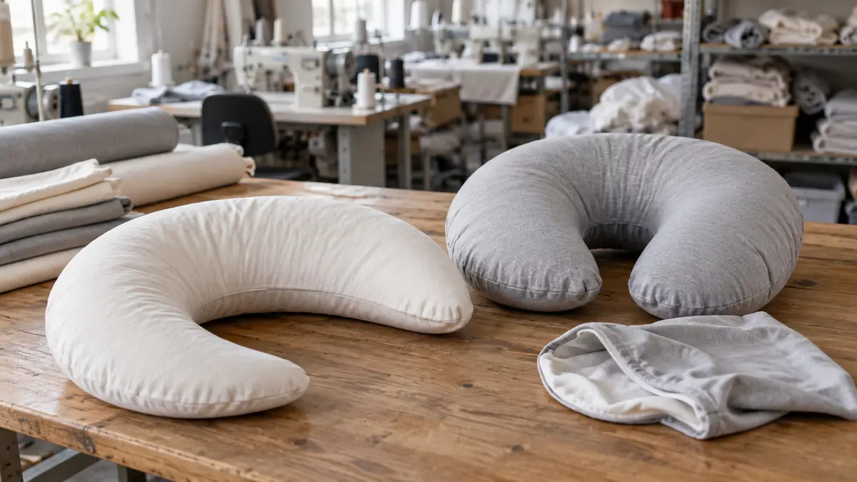 Illustrative image of Nursing Pillows on a workshop surface.