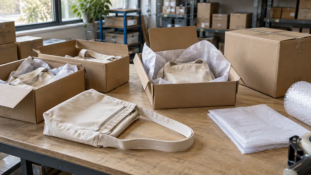 Illustrative image of Taobao agent checks, returns and shipping approval on a workshop surface.